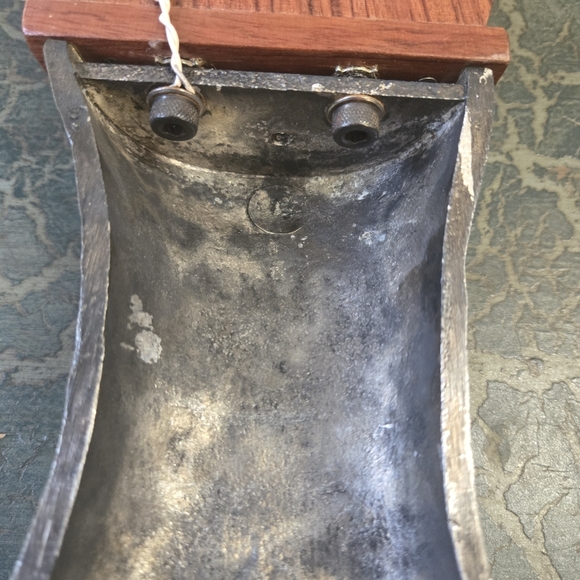 MCM Salmon Cutting Board Pewter Head and Tail, PERHAPS Spanish Orgin - Picture 5 of 7